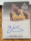 2014-15 Panini Paramount Eddie Jones auto 15/99