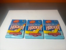 1991-92 O-Pee-Chee Hockey NHL Unopened Factory Sealed 3 Pack Lot