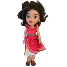 Disney Elena of Avalor Doll 2017 Red Dress Posable 14in Princess Character