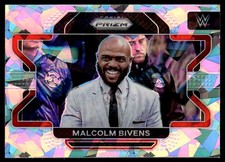2022 Panini Prizm WWE Cracked Ice Malcolm Bivens #85