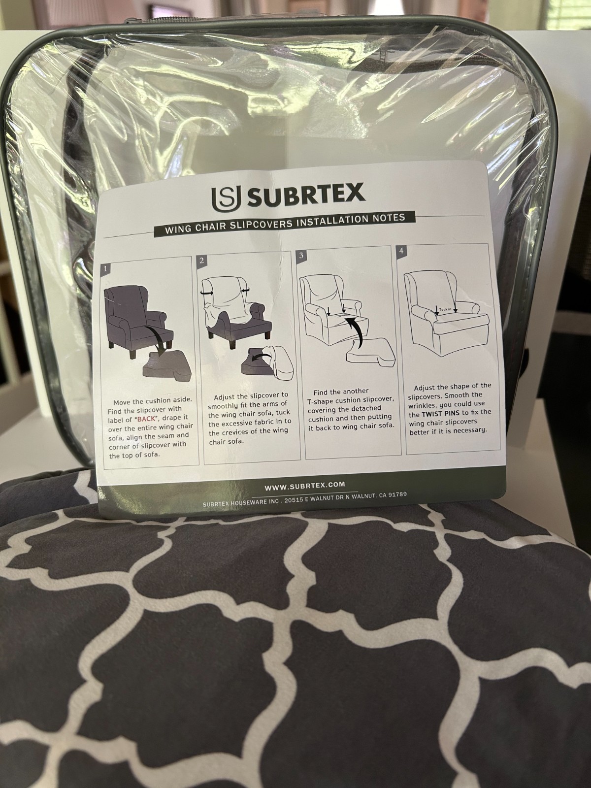Slipcover 2 Piece Cover - Subrtex