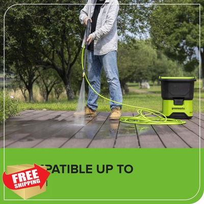 #ad #ad Greenworks 50ft High Pressure Washer Hose $74.99