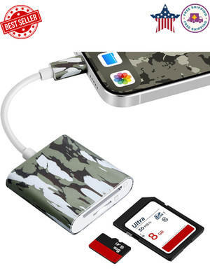 Trail Camera Viewer, Game Camera SD Card Reader for Hunters to View Images and V