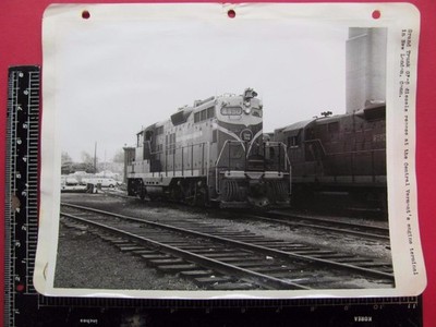 GRAND TRUNK RAILROAD DIESELLOK #4450 BW FOTO NEU LONDON CONNECTICUT