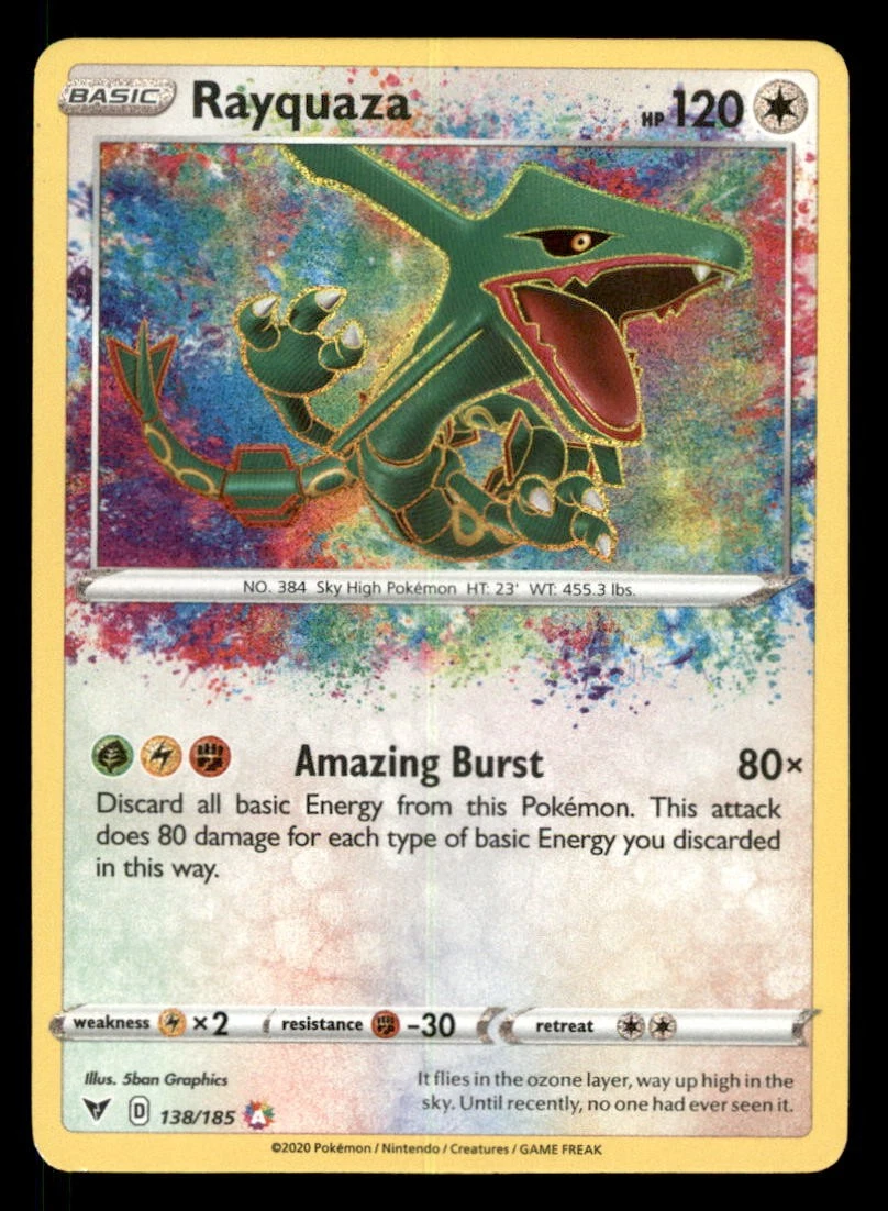 Rayquaza Pokémon TCG Cards for sale | eBay
