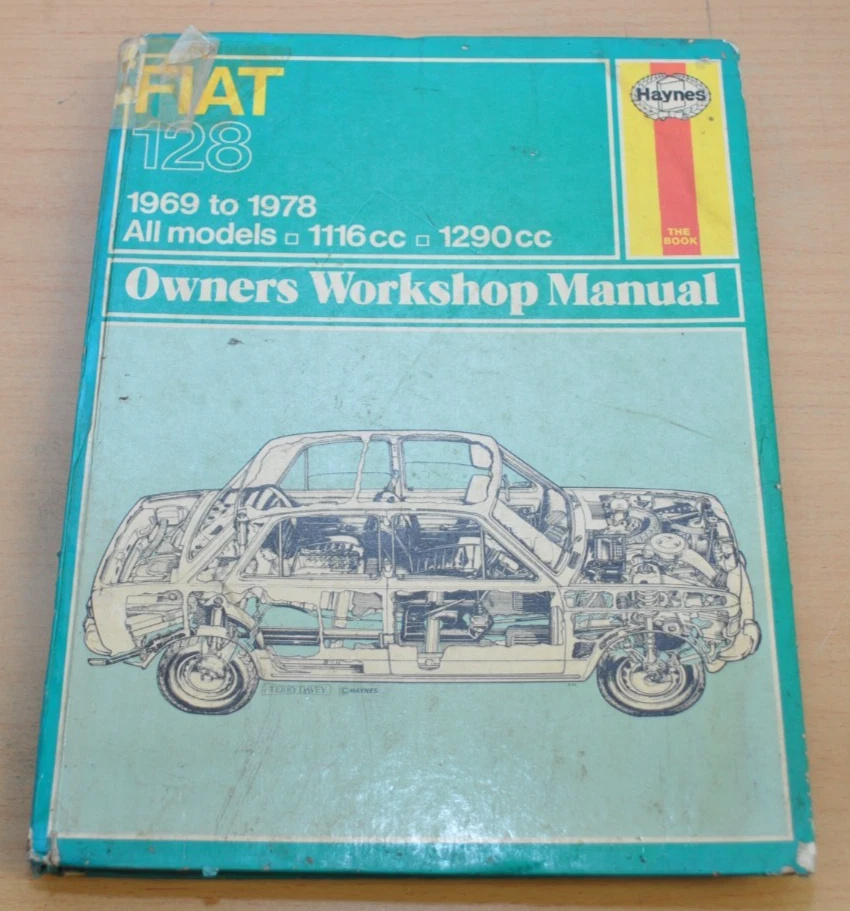 FIAT 128 1969 - 1978 Motor Workshop Repair Manual Reparaturanleitung Haynes H087 - Bild 1 von 2