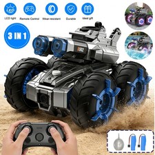 3-in-1 RC Amphibienfahrzeug Amphibienfahrzeug mit LED Amphibienfahrzeug Offroad