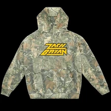 Zach Bryan Tour Merch 2025 - Logo Camo Hoodie 3D Hoodie Reprint