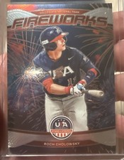 2026 Panini Prizm Stars Stripes Roch Cholowsky Fireworks #6