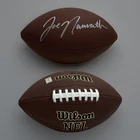 Joe Namath autographed signed Football. Namath Hologram