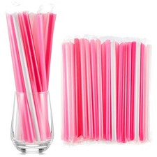 Individually Wrapped Smoothie Straws - 600 Count