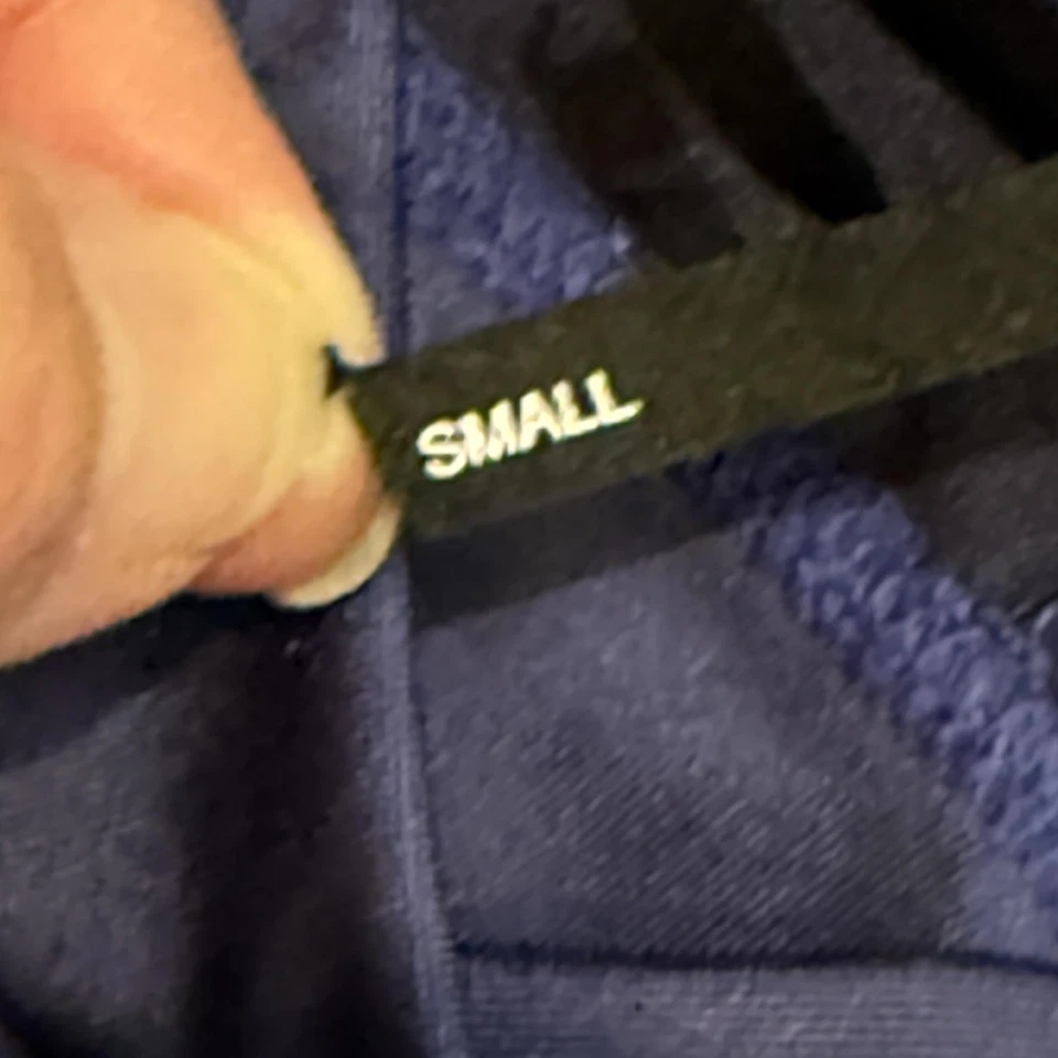 Leggings Koral Aello Shantung tiro alto en azul pequeños yoga gimnasio atléticos NUEVO Foto 4 de 4