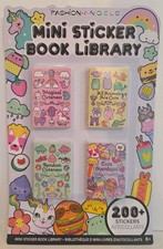 NIP Mini Sticker Book Library 200 Stickers Cute Aesthetic Easter Gift Birthday