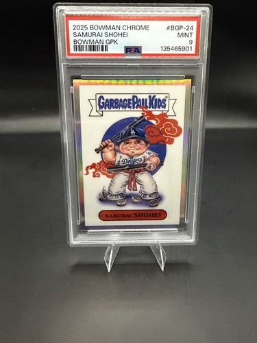 2025 BOWMAN CHROME BOWMAN GPK #BGP-24 SHOHEI OHTANI SAMURAI SHOHEI PSA 9