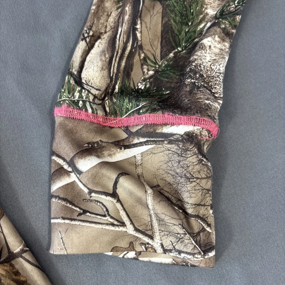 Under Armour Shirt Women Large Camo Heat Gear Scent Control Long Sleeve Realtree - Image 4 of 4