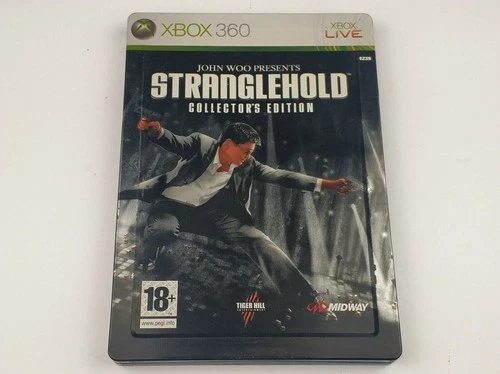 Mint Disc Xbox 360 Stranglehold Collectors Edition Steelbook - Inc Manual