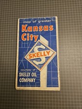 Carte de la compagnie pétrolière Skelly du Grand Kansas City