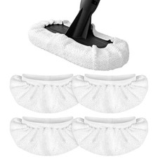 Reusable Microfiber Steam Mop Pads Double Lay...