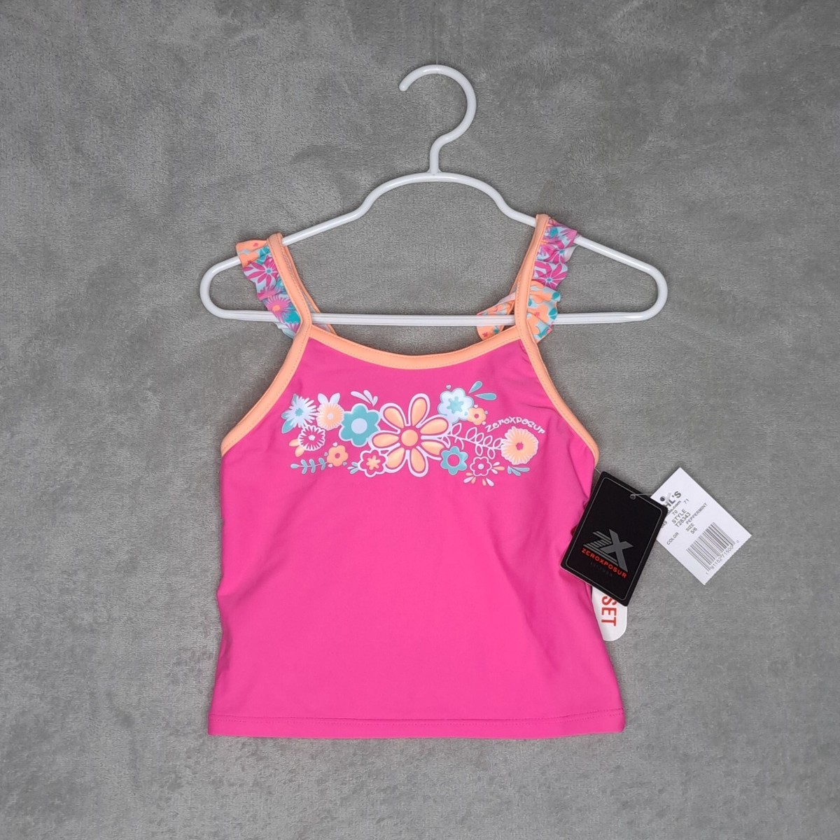 専用2セツト ZeroXposur Girls Pink Sprinkle Tankini ONLY Size 5/6 | eBay