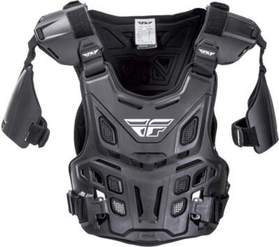 Fly Racing Revel Offroad Roost Guard Chest Protector - Black - 36-16045