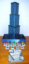 Sky Runner Game Ravensburger Complete 3D skyscraper climbing social deduction