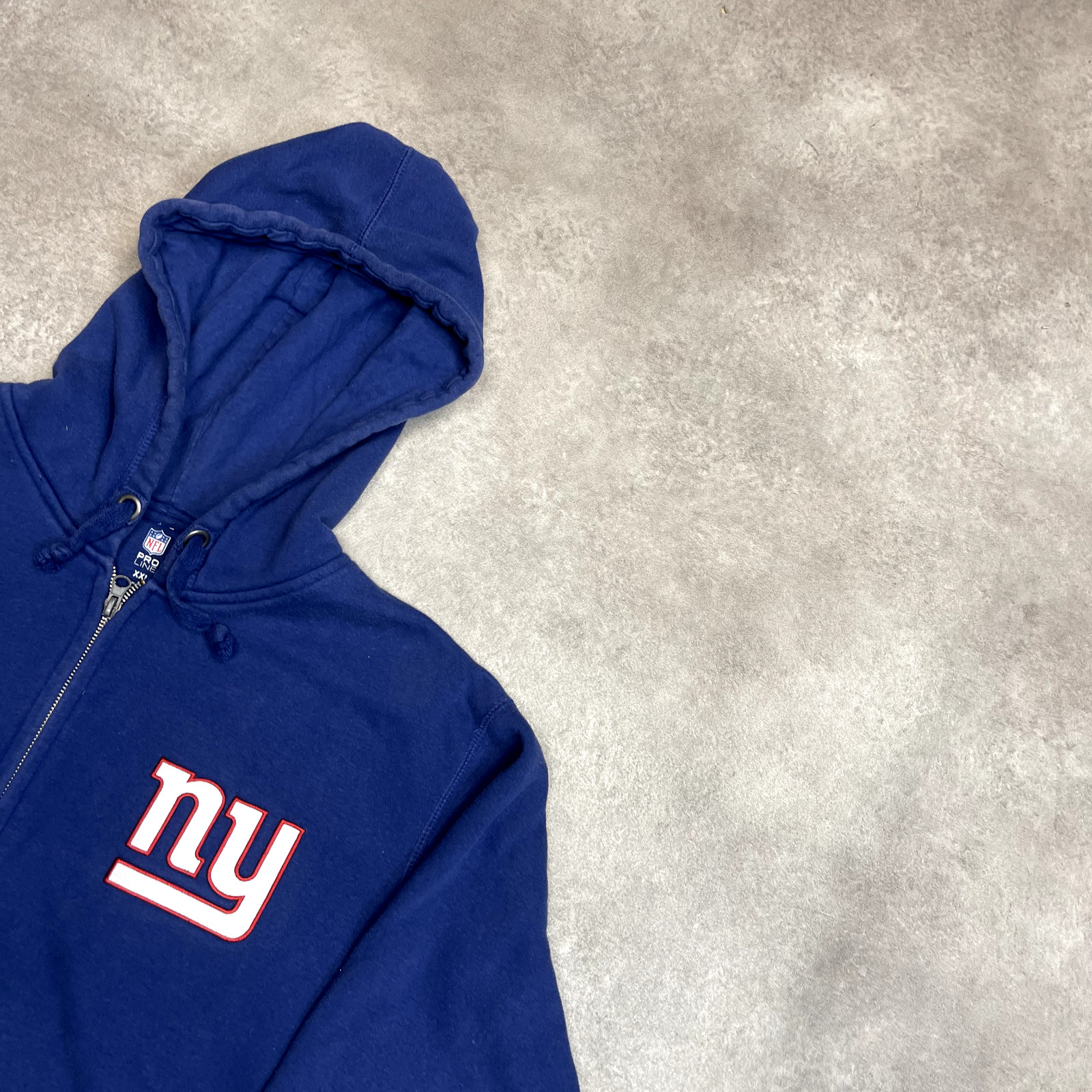 NFL New York Bears Hoodie Mens Y2K Spell Out Sweatshirt, Blue, XL image 2