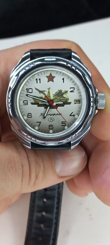 Vostok Wostok Komandirskie vintage Soviet USSR mechanical wrist watch - Picture 13 of 19