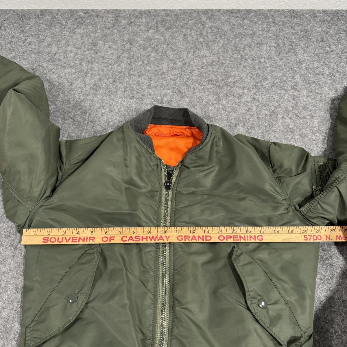 70s CONCORD INDUSTRIES MA-1 USA製 S Vintage 1970s Concord Industries MA-1 USAF Flight Bomber
