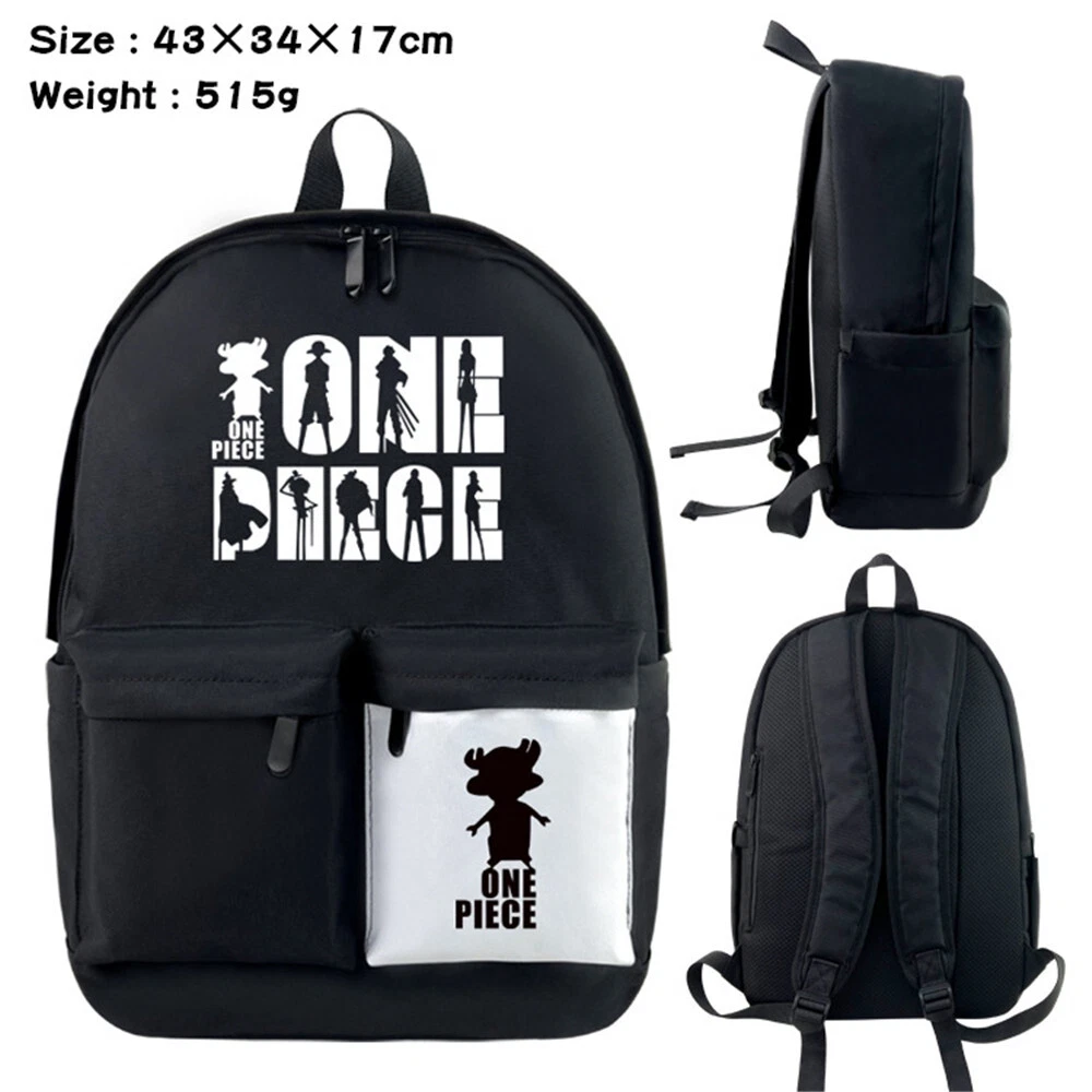 Anime ONE PIECE Roronoa Zoro Backpack School bag Laptop Knapsack Travel  bags