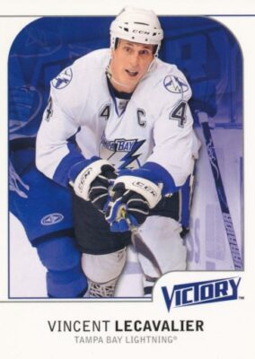 2009-10 UD Victory #174 VINCENT LECAVALIER - Tampa Bay Lightning