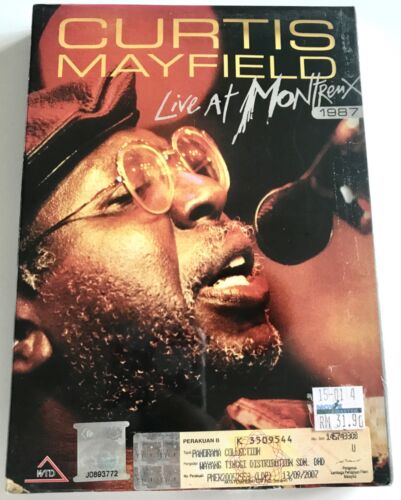Curtis Mayfield Live At Montreux 1987 ~ All Region ~ Brand New &amp; Factory Seal ~