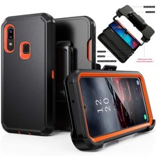 For Samsung Galaxy A03S/A13/A14/A53/A23 Shockproof Case Cover Belt Clip Holster