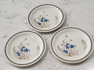 Royal Doulton Hill Top Vintage salad  dessert Plate 8 1/2'' Lot Set 3 