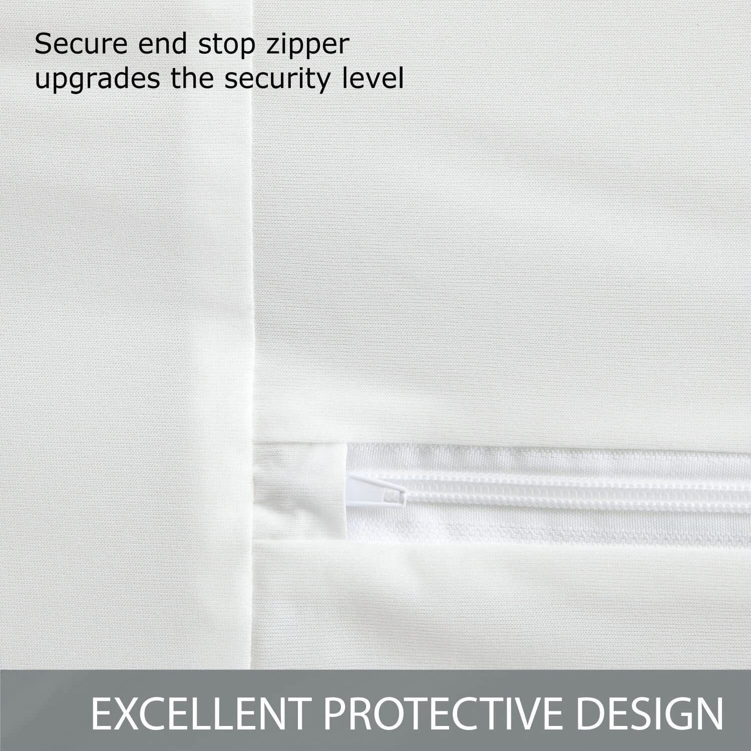 Mattress Protector Queen Size, Bed Bug Proof Cover Waterproof for Bed