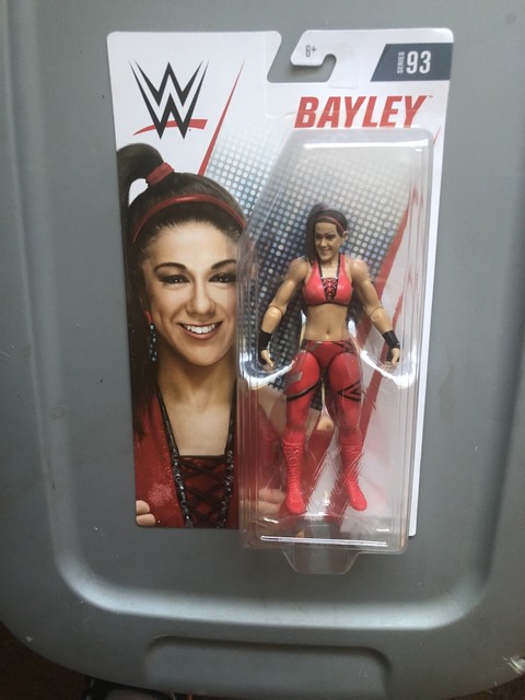 WWE BAYLEY WOMENS WRESTLER NXT MATTEL BASIC SERIES 93 WRESTLING ACTION FIGURE | eBay