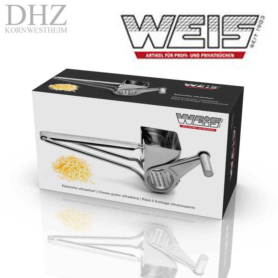 Käsereibe ultrascharf Edelstahl, 2.Wahl S O N D E R P R E I S - Bild 2 von 2