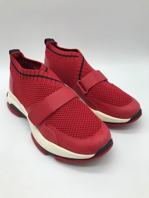 Steve Madden Red Medina Slip-on Sneakers Women's Size 9.5