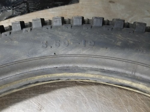 NOS Vintage Avon Trials Supreme 3.50 19 AJS Triumph BSA Ariel Tire - Picture 2 of 4