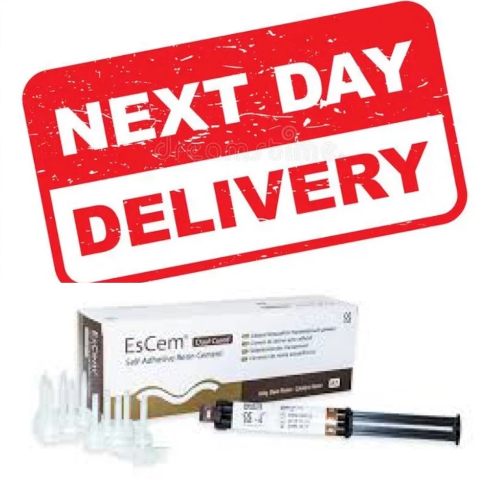 SPIDENT ESCEM SelfAdhesive Permanent Dental Cement for Caps, Crown, Bridges, Posts, Pins
