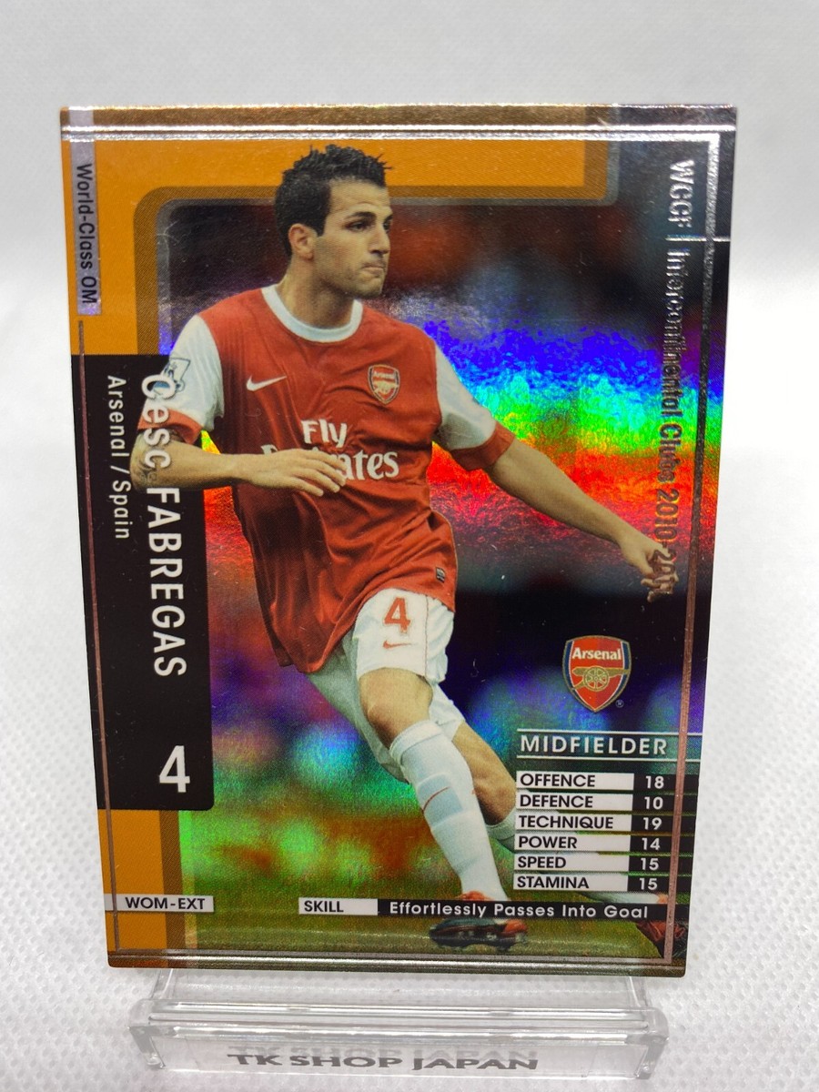 Panini WCCF 2010-11 Cesc Fabregas RC Arsenal WOM-EXT | eBay