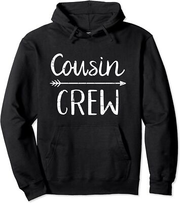 Cousin Crew Funny Quotes Humor Funny Gift Unisex Hooded Sweatshirt