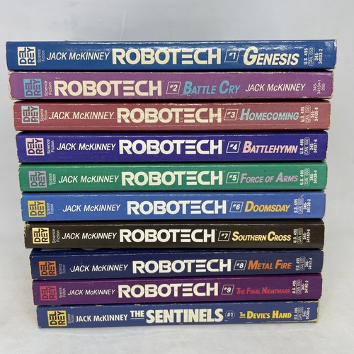 Robotech Books 1-9 + The Sentinels Book 1 Jack McKinney Paperback - Bild 2 von 9