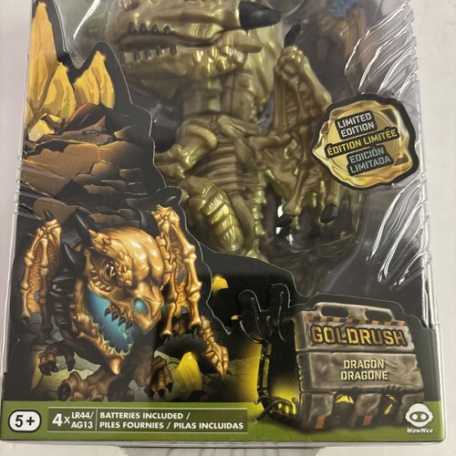 Wowwee Fingerlings Untamed Goldrush Dragon Limited Edition Brand New Sealed! - Picture 2 of 3
