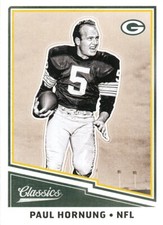 PANINI-CLASSICS Paul Hornung PACKERS Notre Dame FIGHTING-IRISH HOF