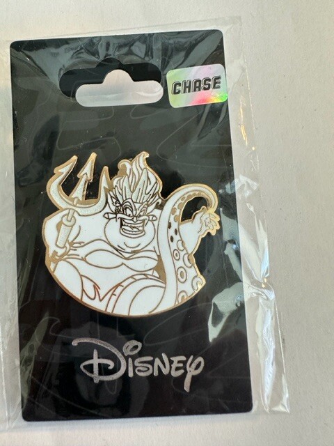 Monogram PALM Ursula Little Mermaid Chaser Disney Pin (B)