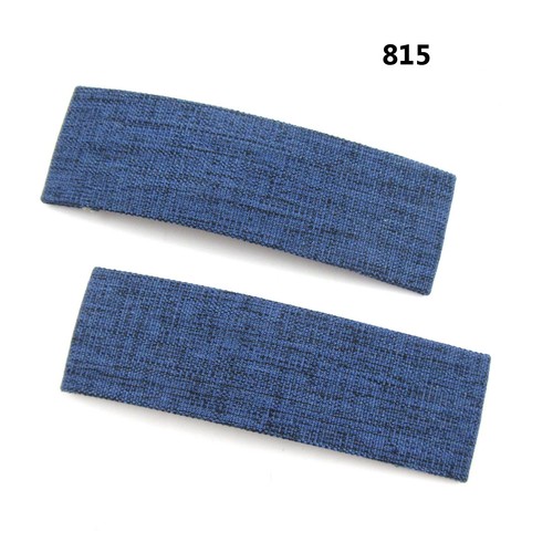 Large Fabric Covered Barrettes Bendy Hair Clips Snap Fashion Retro 90's Summer - Picture 188 of 213