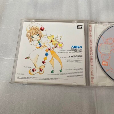 PS Card Captor Sakura CLAMP TETRIS with Import Japan Eternal Heart