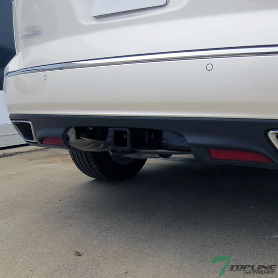 Topline For 2007+ Acadia/2009+ Traverse Class 3 Trailer Hitch Receiver 2" - Blk Foto 2 de 4