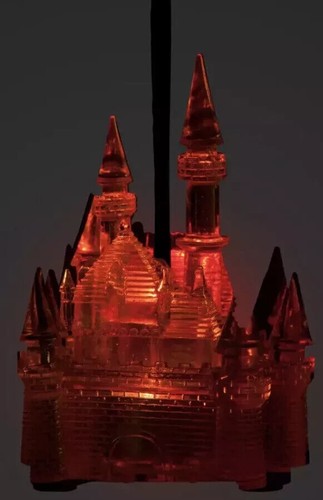 Disney Parks Cinderella’s Castle Light-up LED Color Changing Ornament Rare Gift - Picture 4 of 8