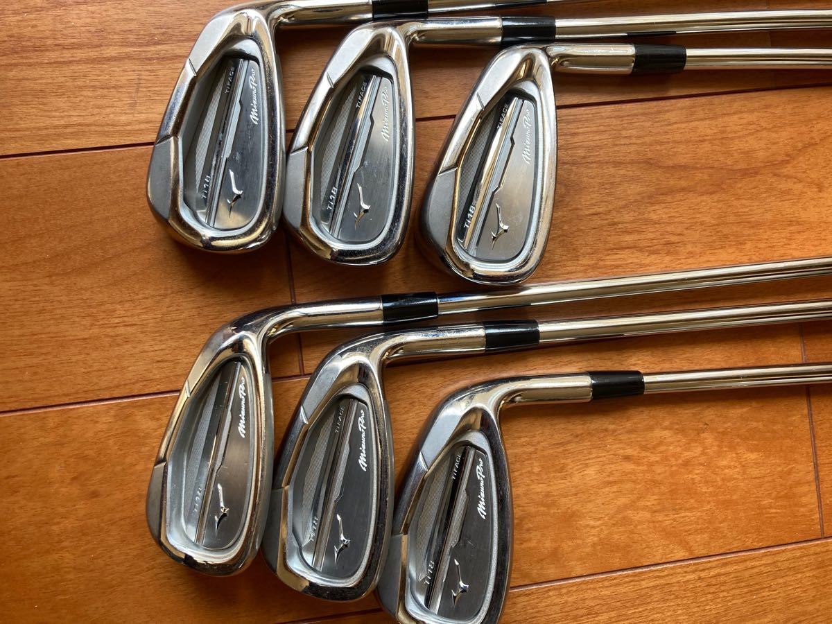 Mizuno pro ti18 Zelos 7 S 24800円→15000円 Golf Iron Set Mizuno pro Ti18 N.S.PRO Zelos7 (R) 6pcs 5-P